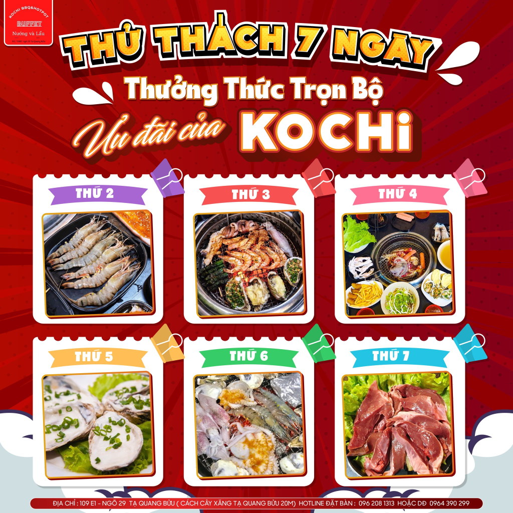 ưu đãi Kochi BBQ - CashPlus
