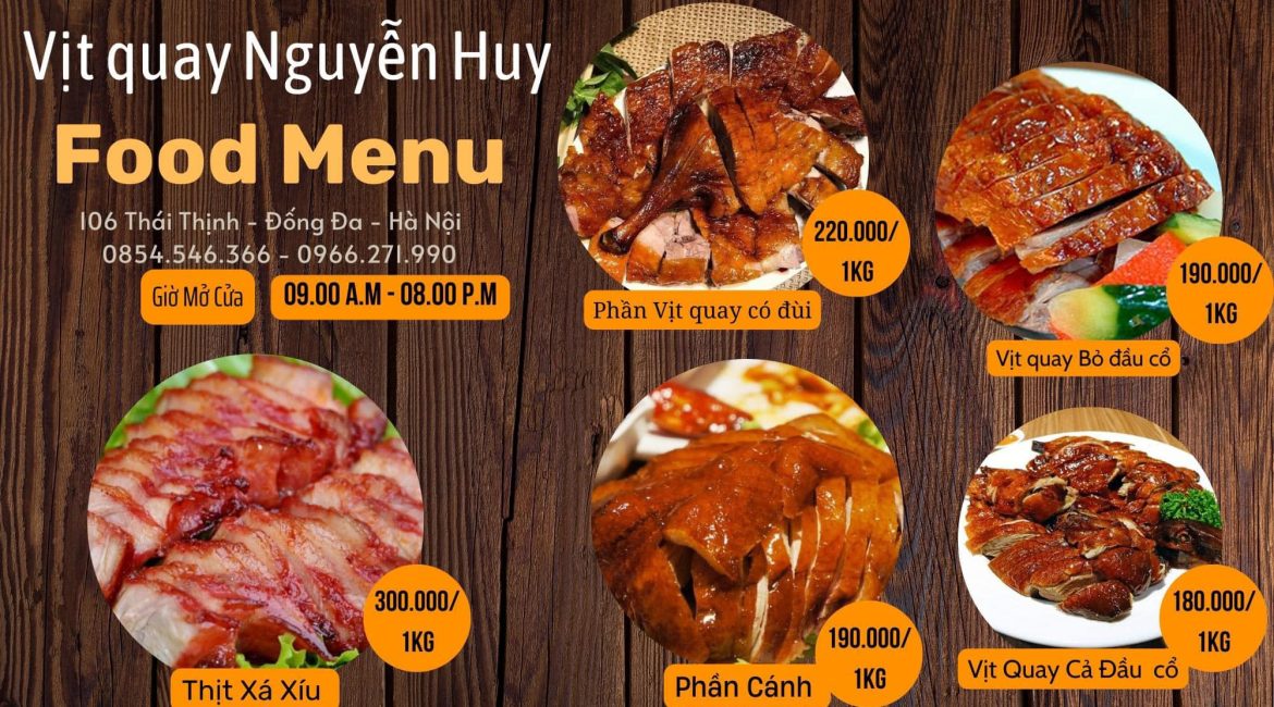 Vịt Quay Quảng Đông Nguyễn Huy - CashPlus