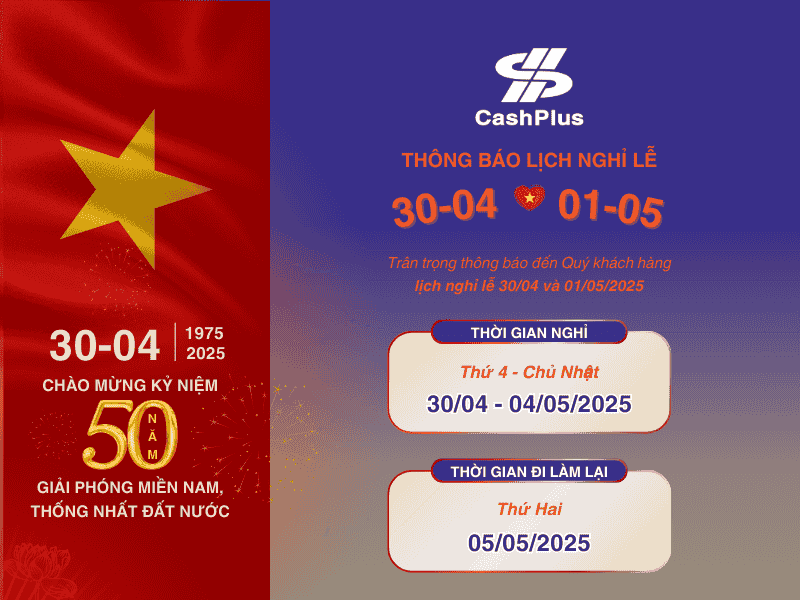 Tiêu dùng hoàn tiền cùng CashPlus